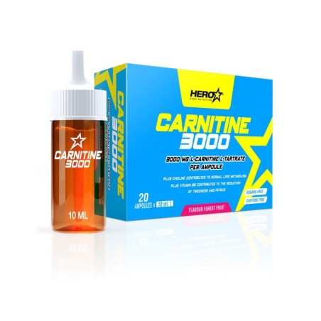 Carnitine 3000 20 Vials Limón