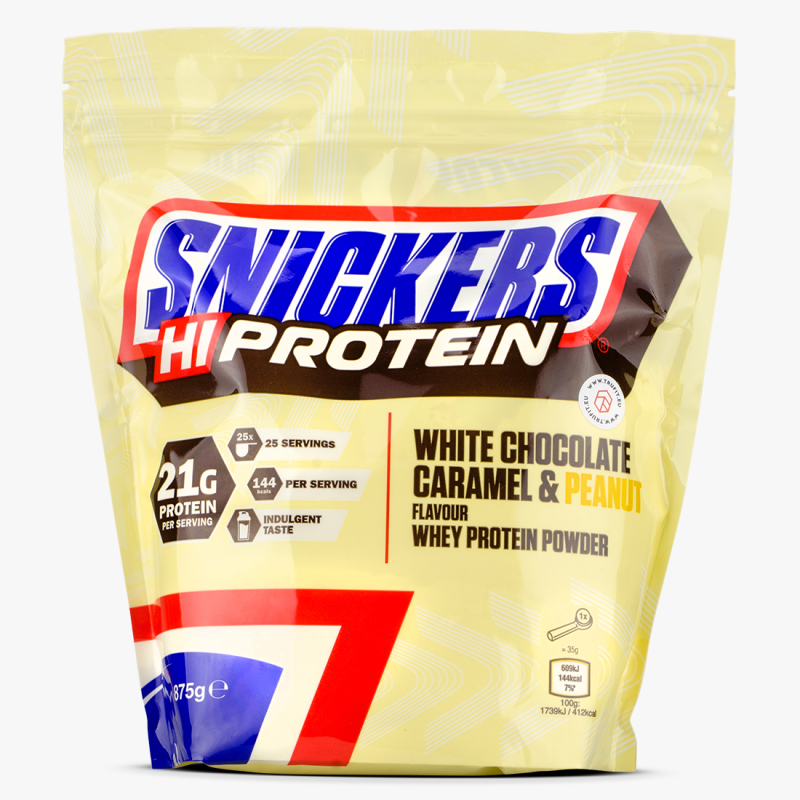 Snickers Protein Powder - 455 gr White...